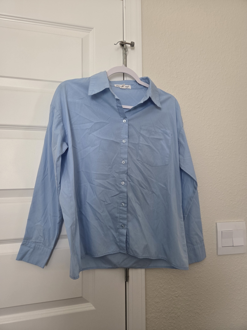 Light Blue Button-Up Shirt